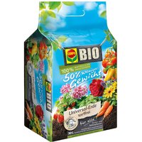 COMPO® Bio-Erde 50 Procent weniger Gewicht