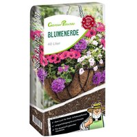 Blumenerde torfreduziert, 40 Liter