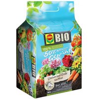 Bio Universal-Erde mit Schafwolle, 30 Liter